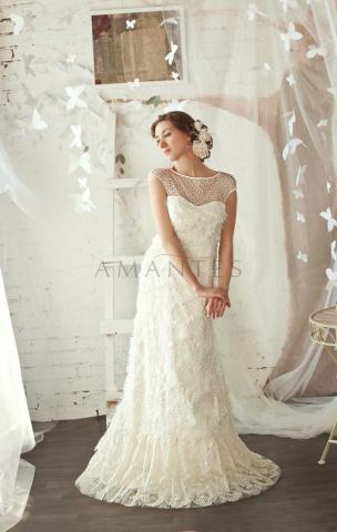 свадебное платье в ретро стиле